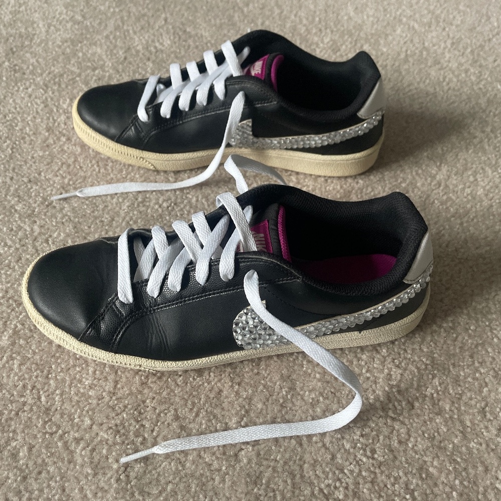 Nike Court Majestic Shoes with Rhinestones